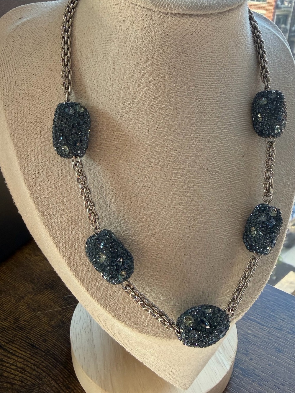 Set of Stunning Atelier Swarovski Necklace and Earrings